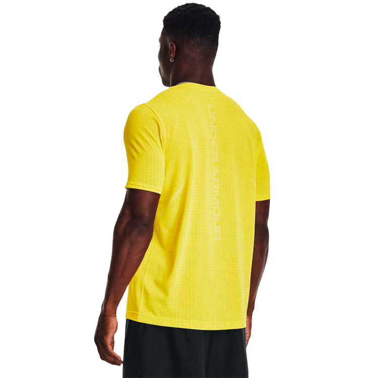 Tricou bărbătesc Under Armour UA M SEAMLESS GRID SS XL Galben photo 2